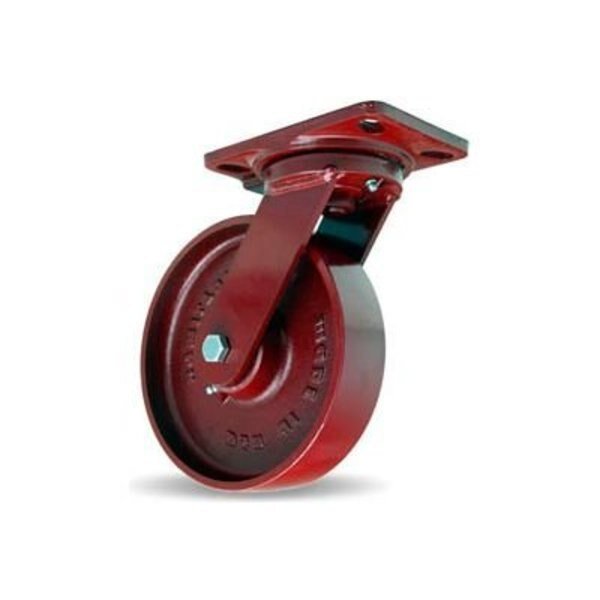 Hamilton® Heavy Service Swivel 8 x 2 Metal Ball 1500 Lb. Caster, Hamilton Casters, Mfr#: S-HS-8MB